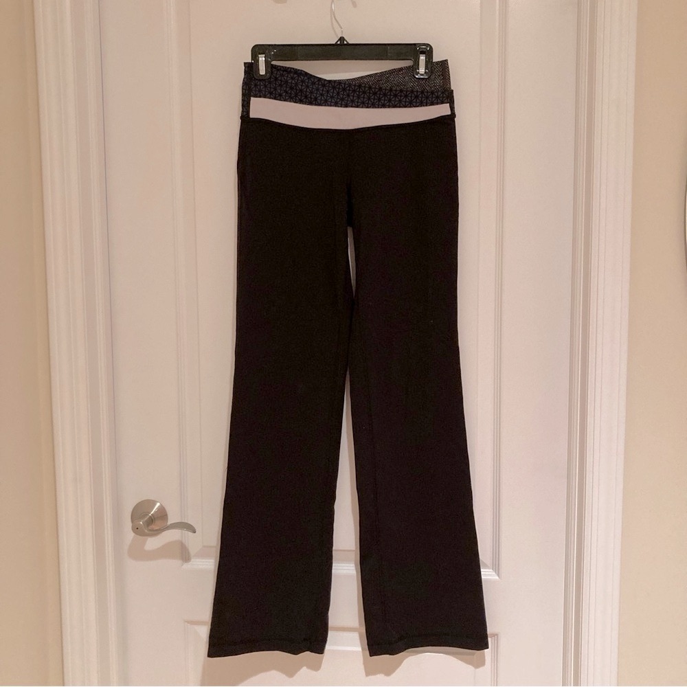 Lululemon Black Boot Cut Flare Pants